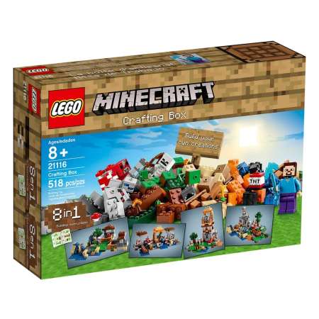 Конструктор LEGO Minecraft 21116 509 дет.