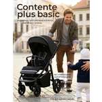 Коляска прогулочная Sweet Baby Contente Plus Basic Black черный