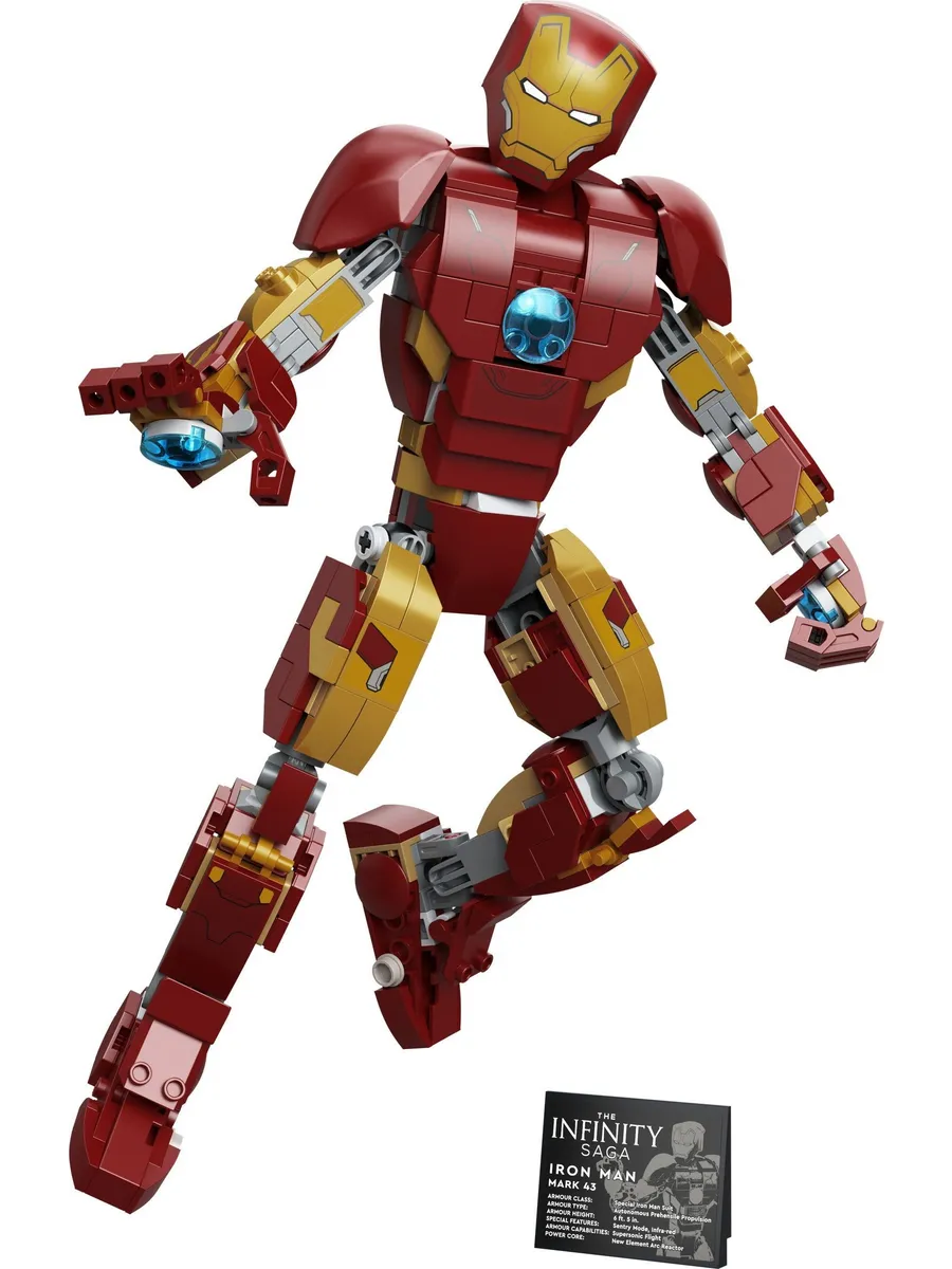 Конструктор LEGO Marvel Super Heroes Фигурка Железного человека 381 дет. - фото 2