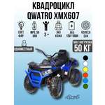 Квадроцикл TOYLAND Qwatro 4х4 ХМХ607, колеса EVA, С пультом ДУ