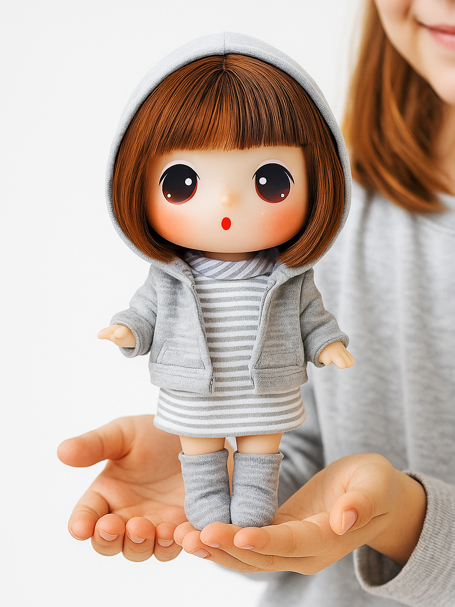 Изображение товара Кукла классическая DDung Спортсменка 18 см для девочки