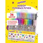 Ручка гелевая Юнландия 36 шт.