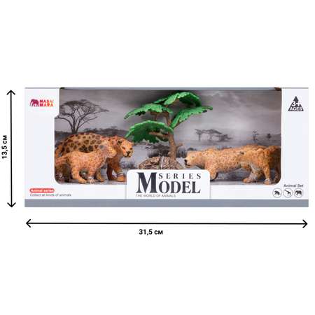 Игровой набор Masai Mara Семья ягуаров