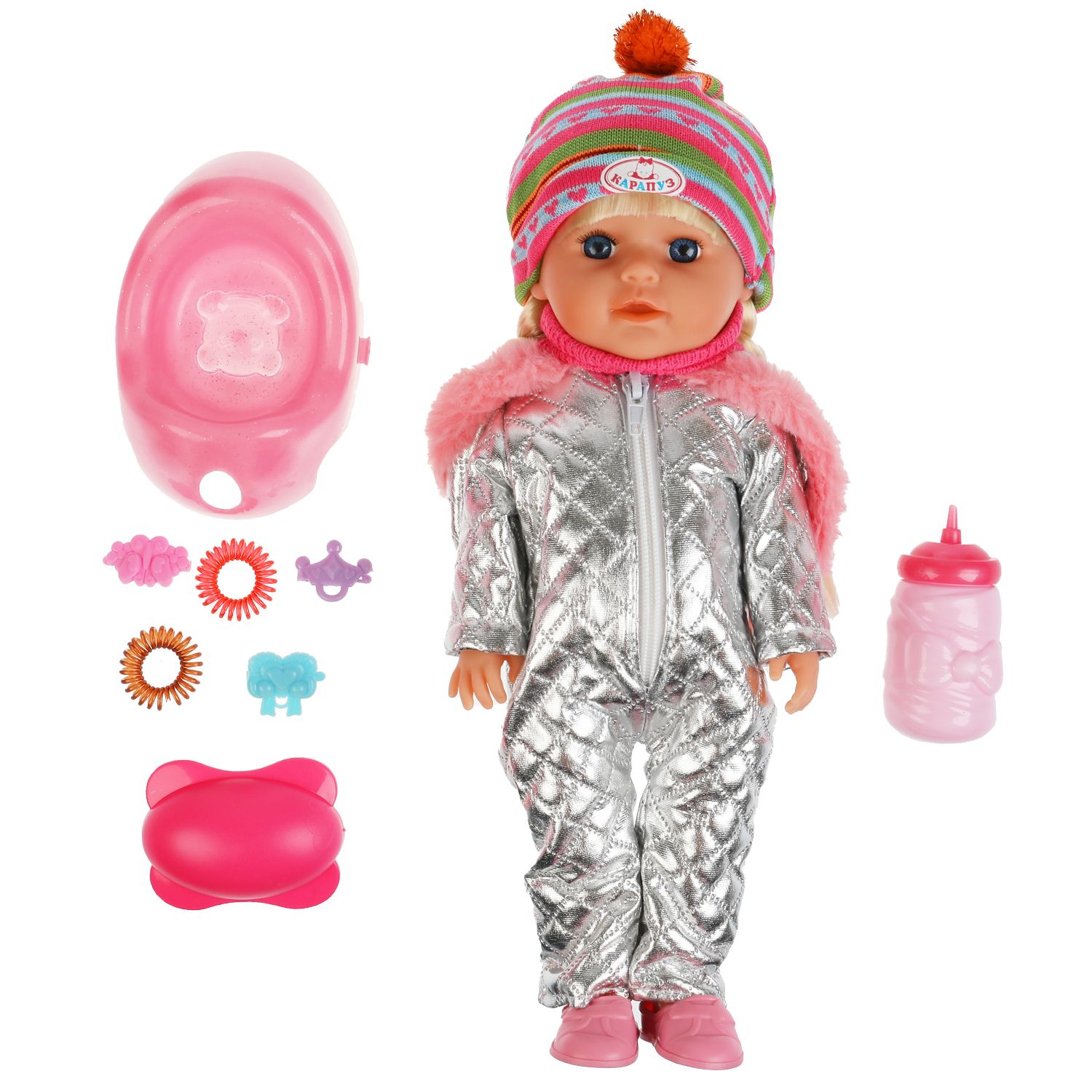 Кукла классическая Карапуз 294999 - фото 1