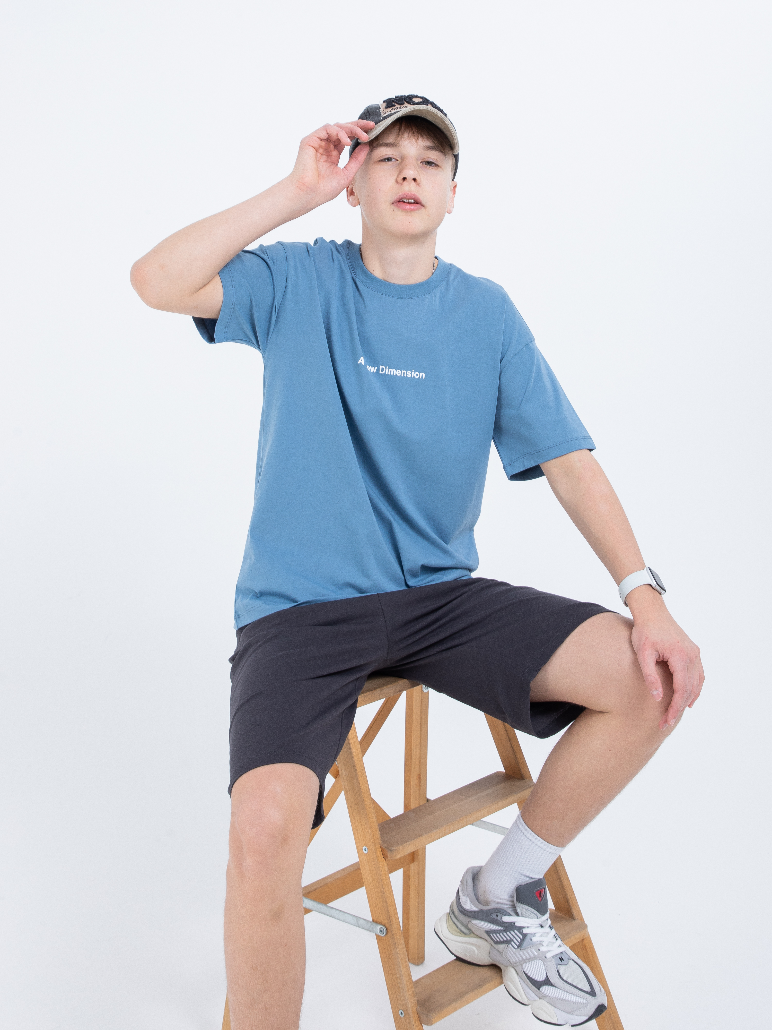 Футболка STELLA MODA 11220_джинс - фото 14