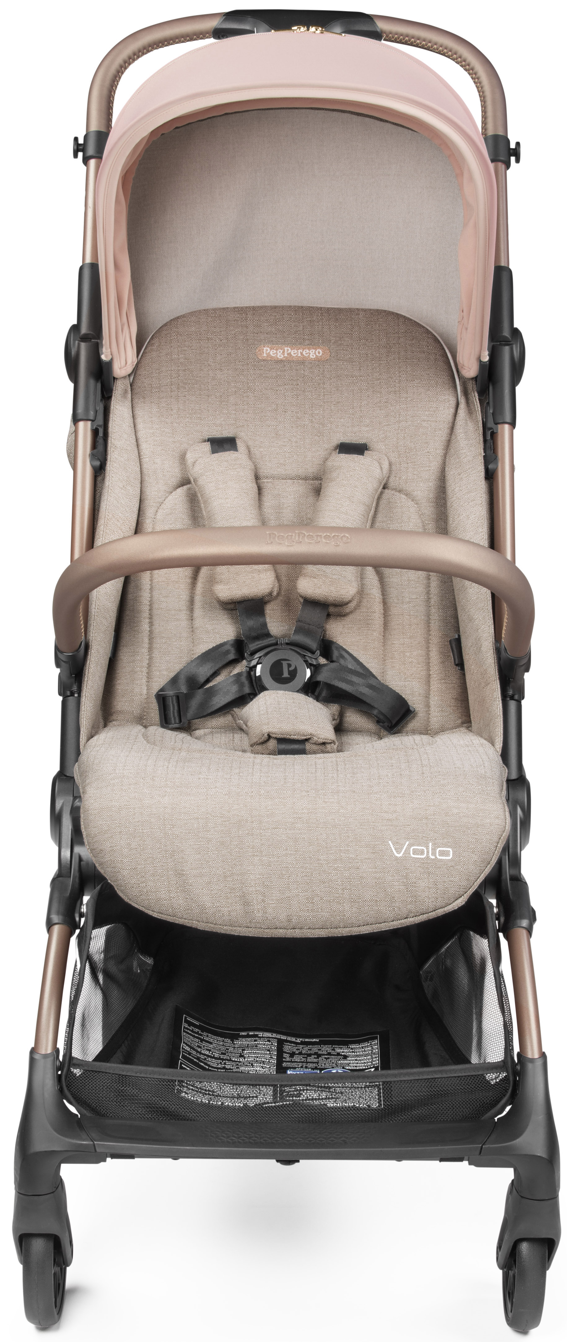 Коляска прогулочная Peg-Perego Volo розовый - фото 8