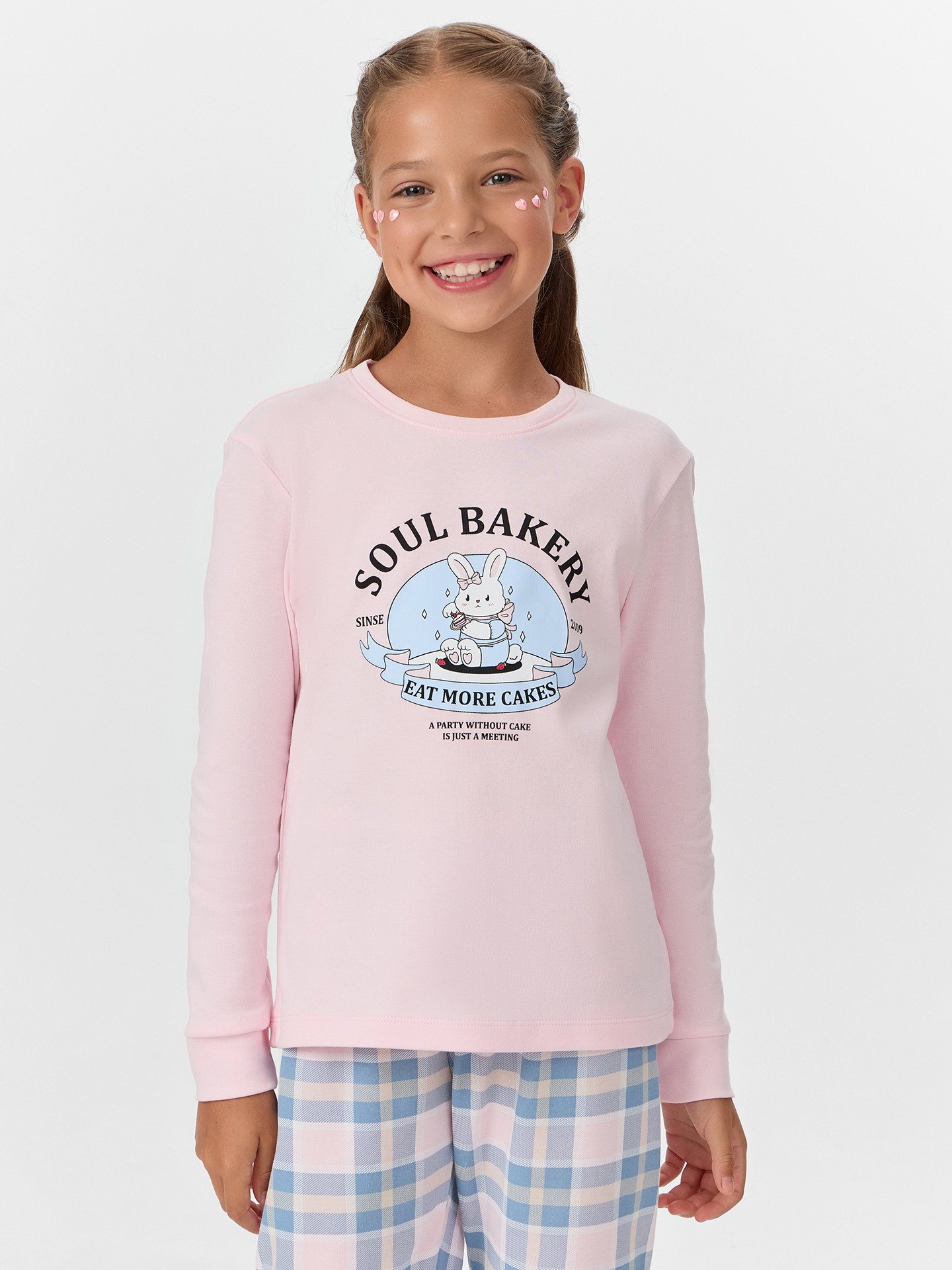 Комплект Mark Formelle (Марк Формэль) 567743/розовый +клетка голубой/розовый - фото 5