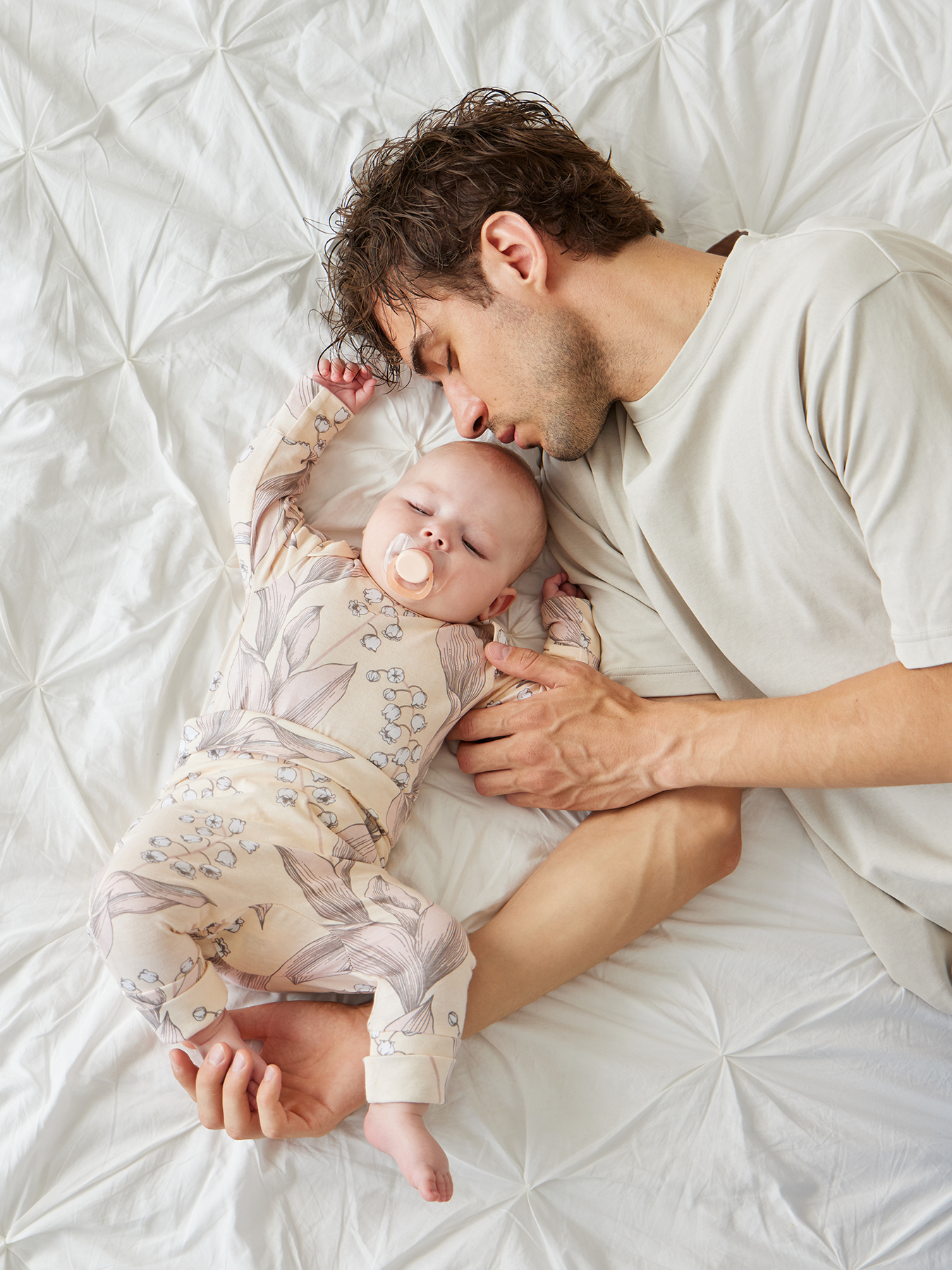 Боди 2 шт Happy Baby 90096_milky-pink - фото 19