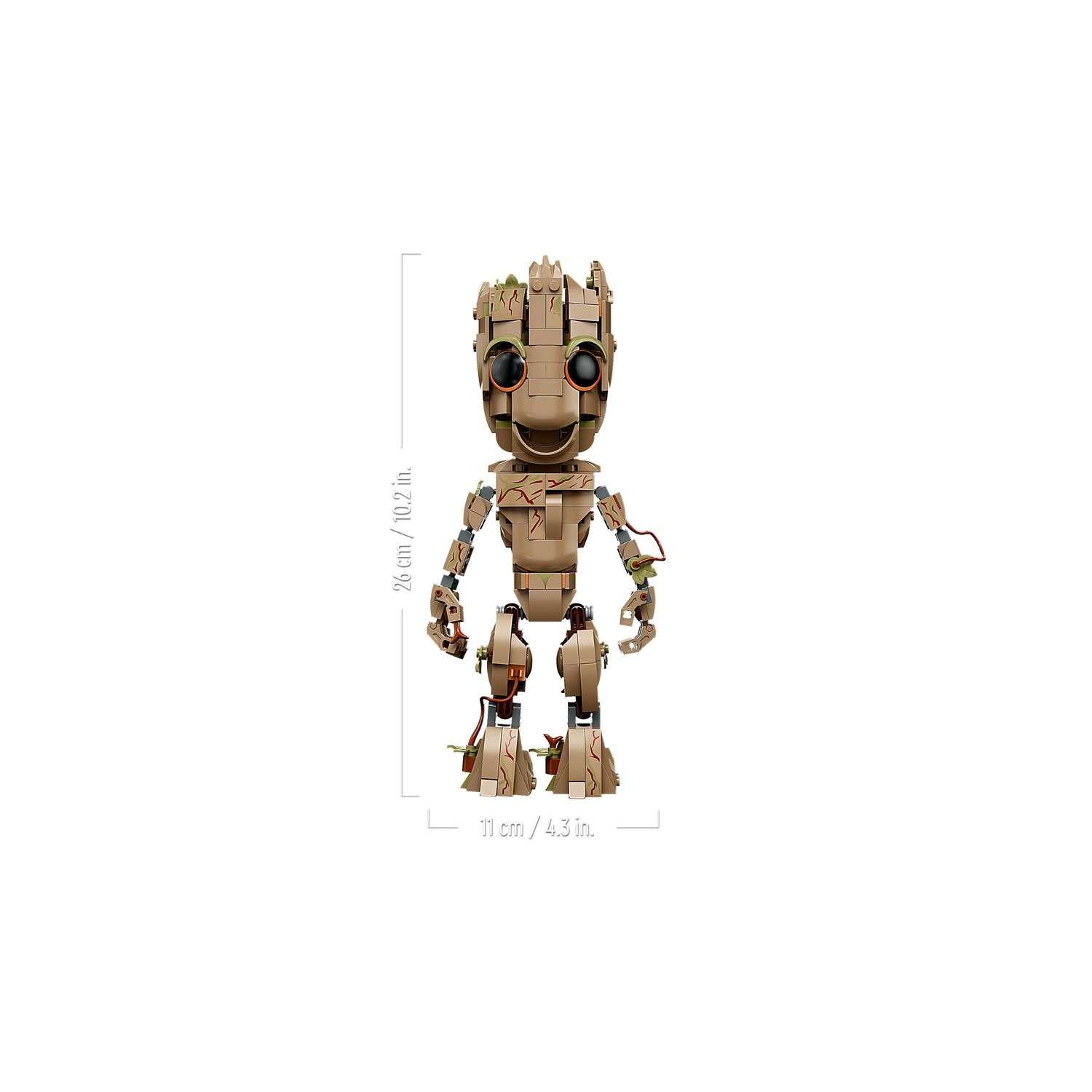 Конструктор LEGO Marvel Super Heroes I am Groot блочный - фото 4