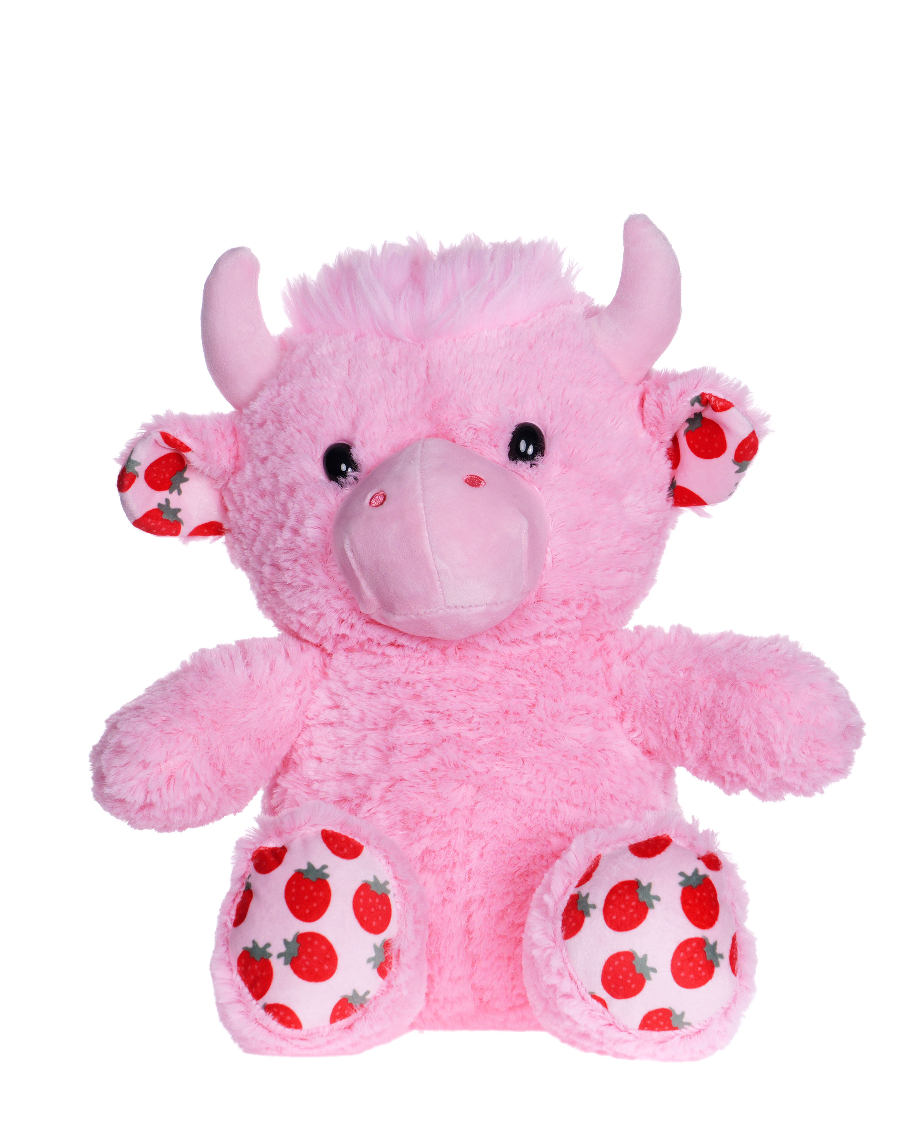 Мягкая игрушка Snuggles Bakery корова Клубничная - фото 7