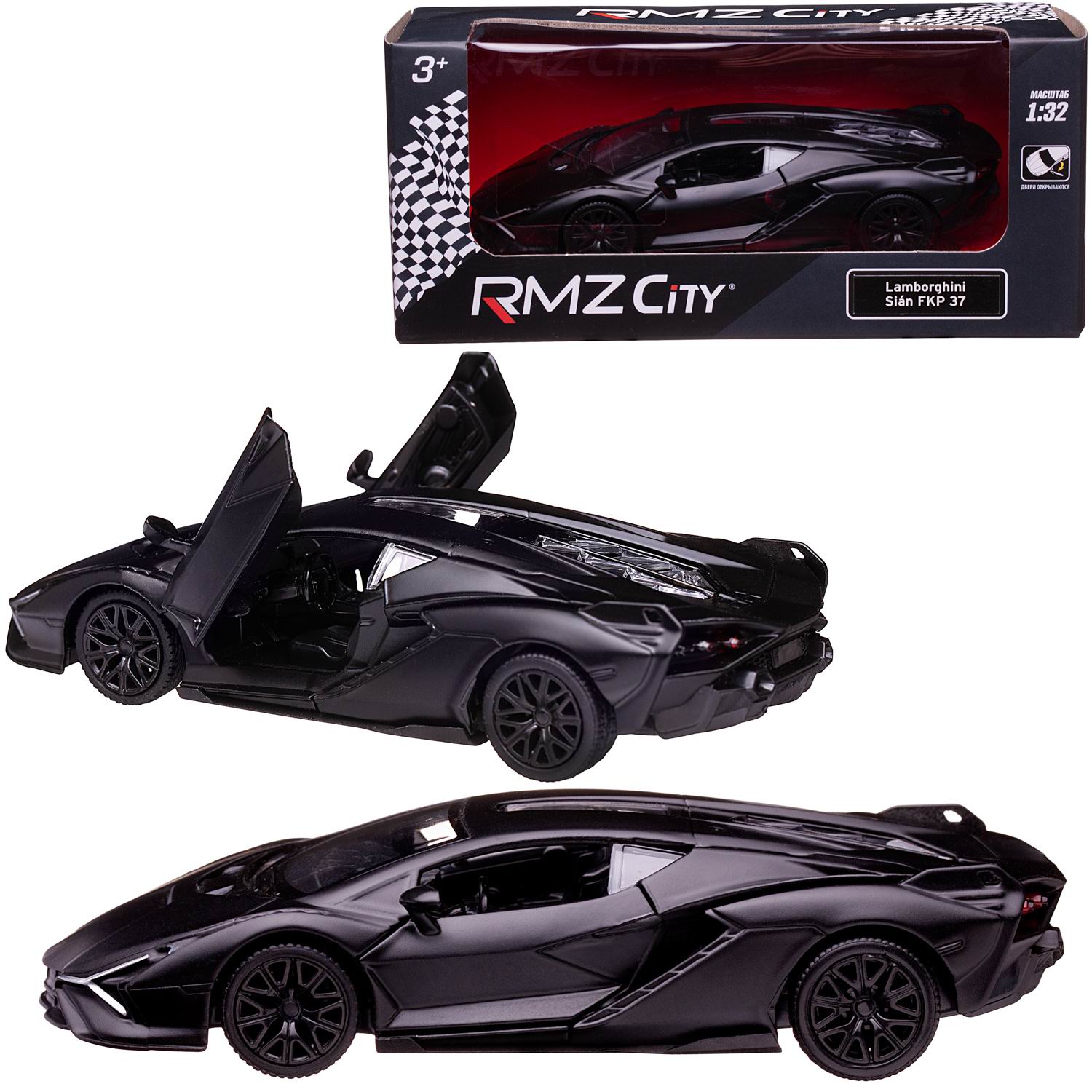Автомобиль Uni-Fortune Lamborghini 1:32 554983M - фото 3