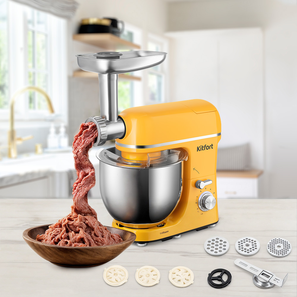 Планетарный миксер "3 в 1" KITFORT КТ-3458 - фото 5