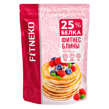 Смесь для приготовления фитнес блинов FITNEKO без сахара 400г
