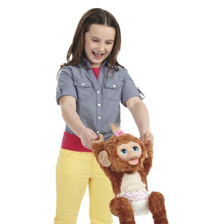Игрушка мягкая FurReal Friends Смешливая обезьянка интерактивная A1650E24