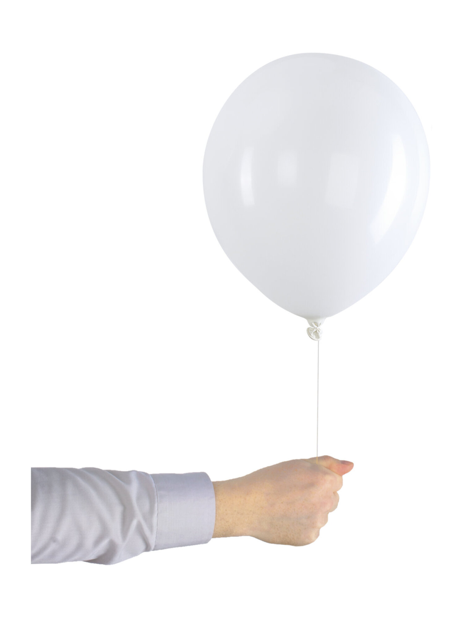 Шары воздушные Brauberg Набор 100 шт для фотозоны на день рождения белые - фото 5