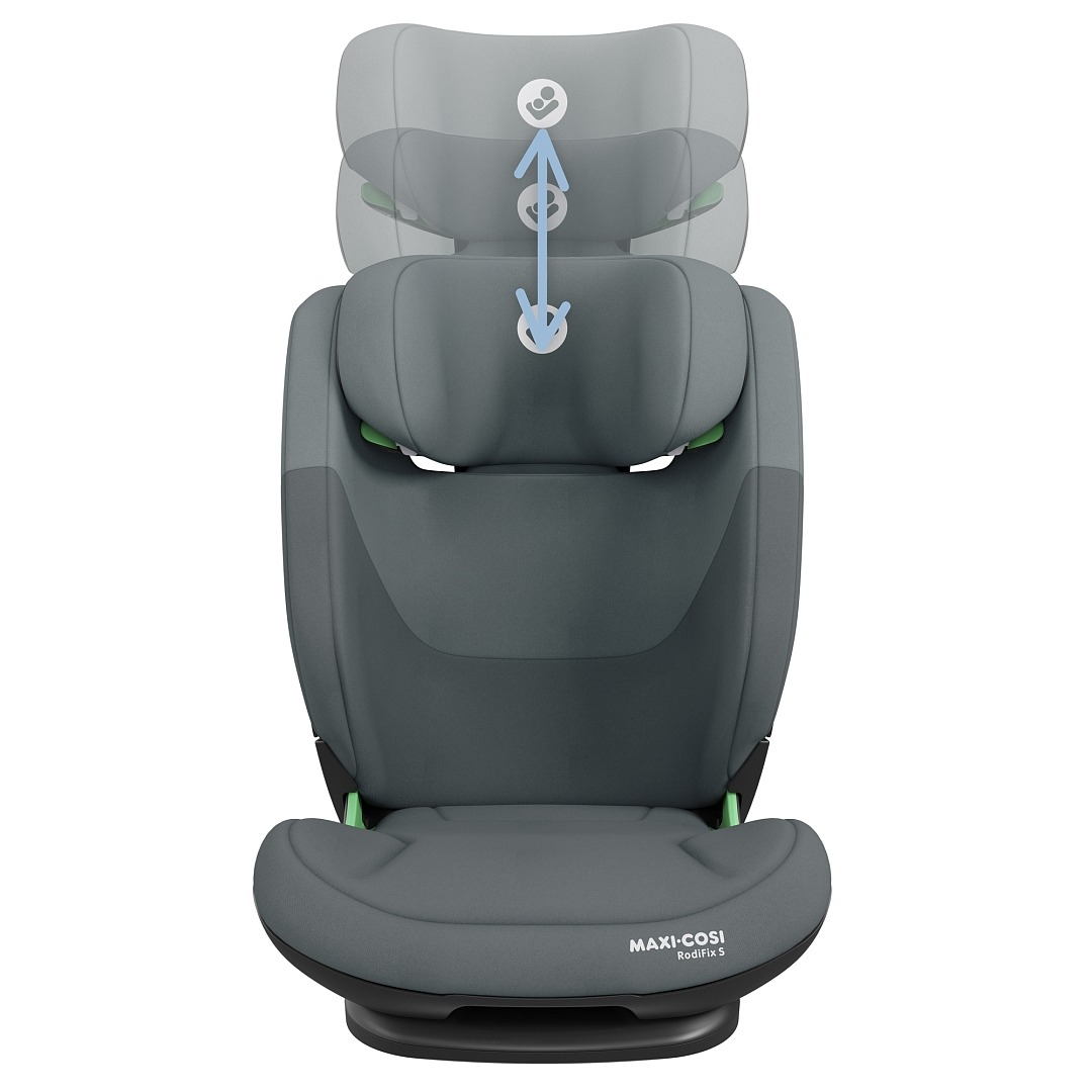 Автокресло Maxi-Cosi RodiFix S i-Size Isofix 2/3 (15-36 кг) серый - фото 7