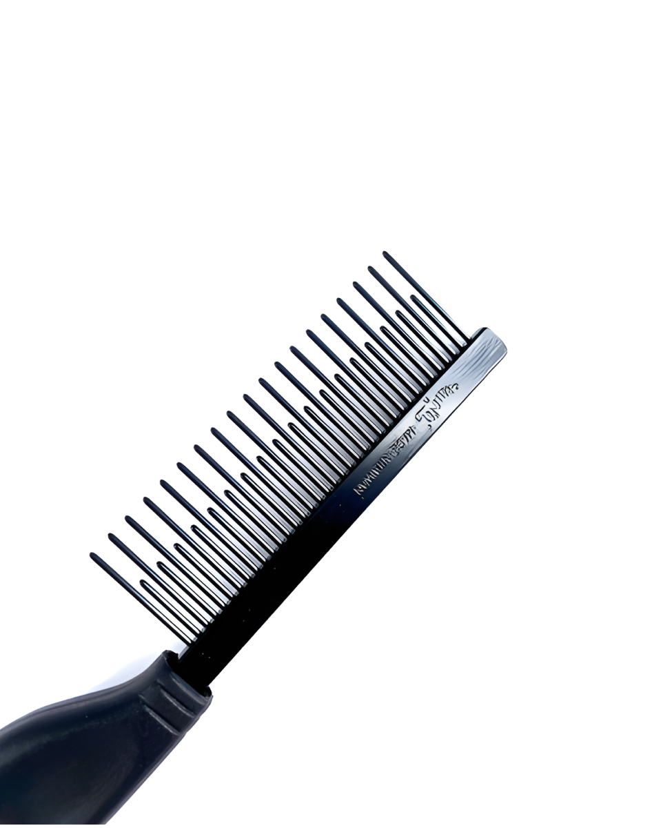 Расческа антистатик Hello Pet разнозубая тефлон 143LS - фото 2