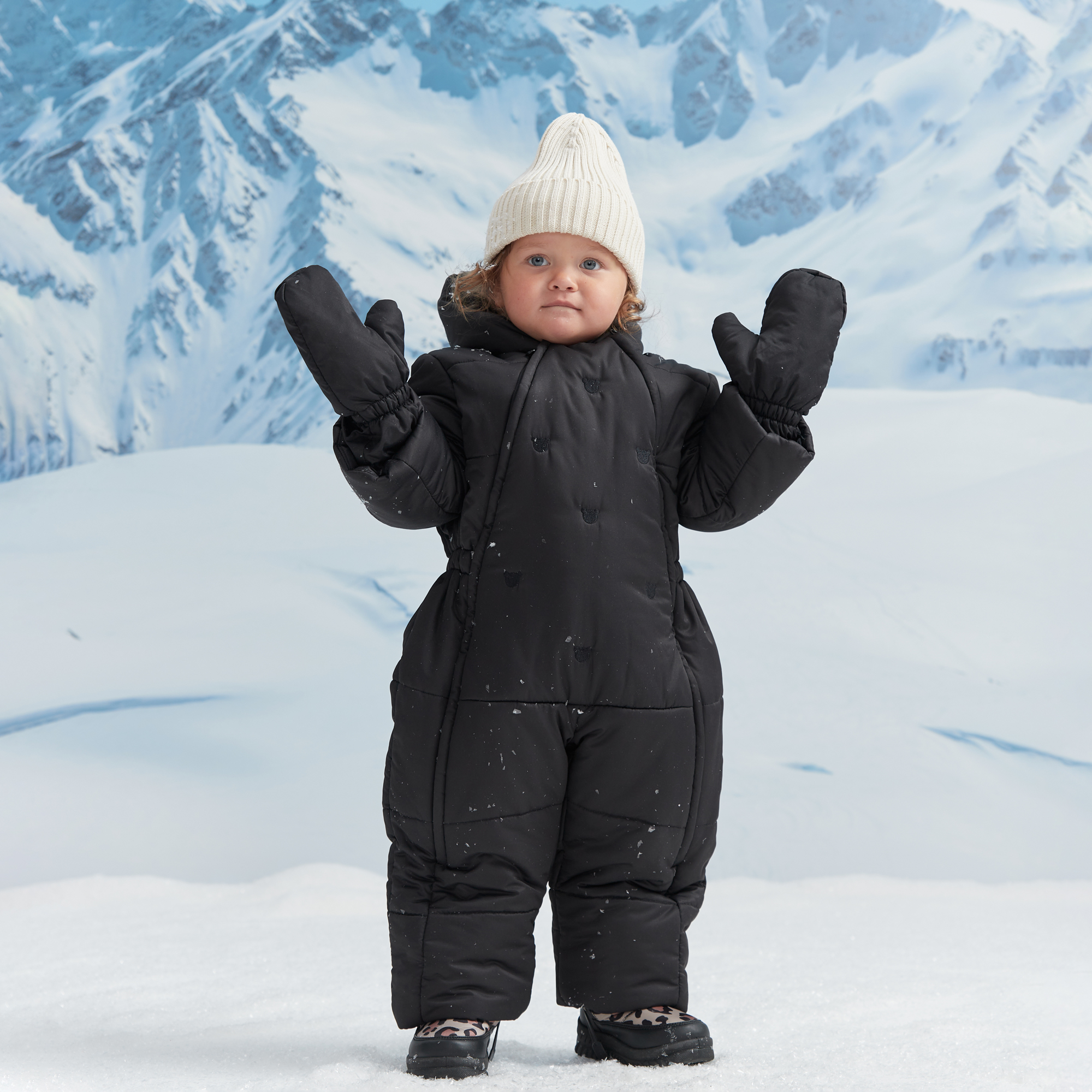 Комбинезон Happy Baby 89045-true black - фото 2