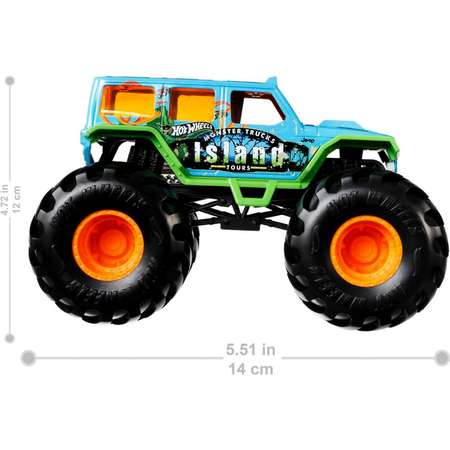 Автомобиль Hot Wheels Jeep Monster Tracks 1:24