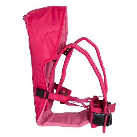 Рюкзак-кенгуру Чудо-чадо переноска для ребенка с 0 мес «‎BabyActive Simple» вишневый