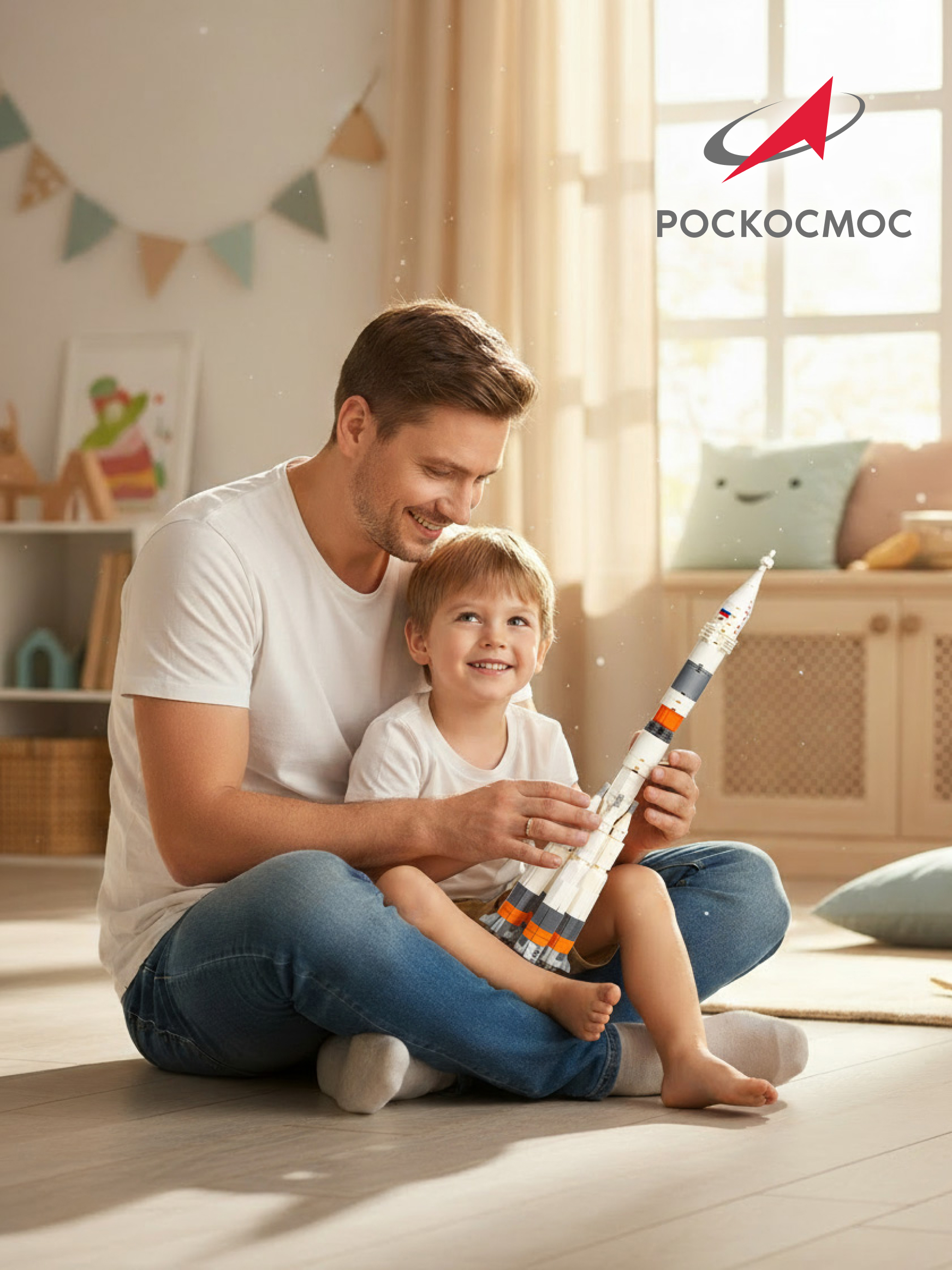 Конструктор Роскосмос Ракета-носитель Союз 2.1 759 дет. - фото 8