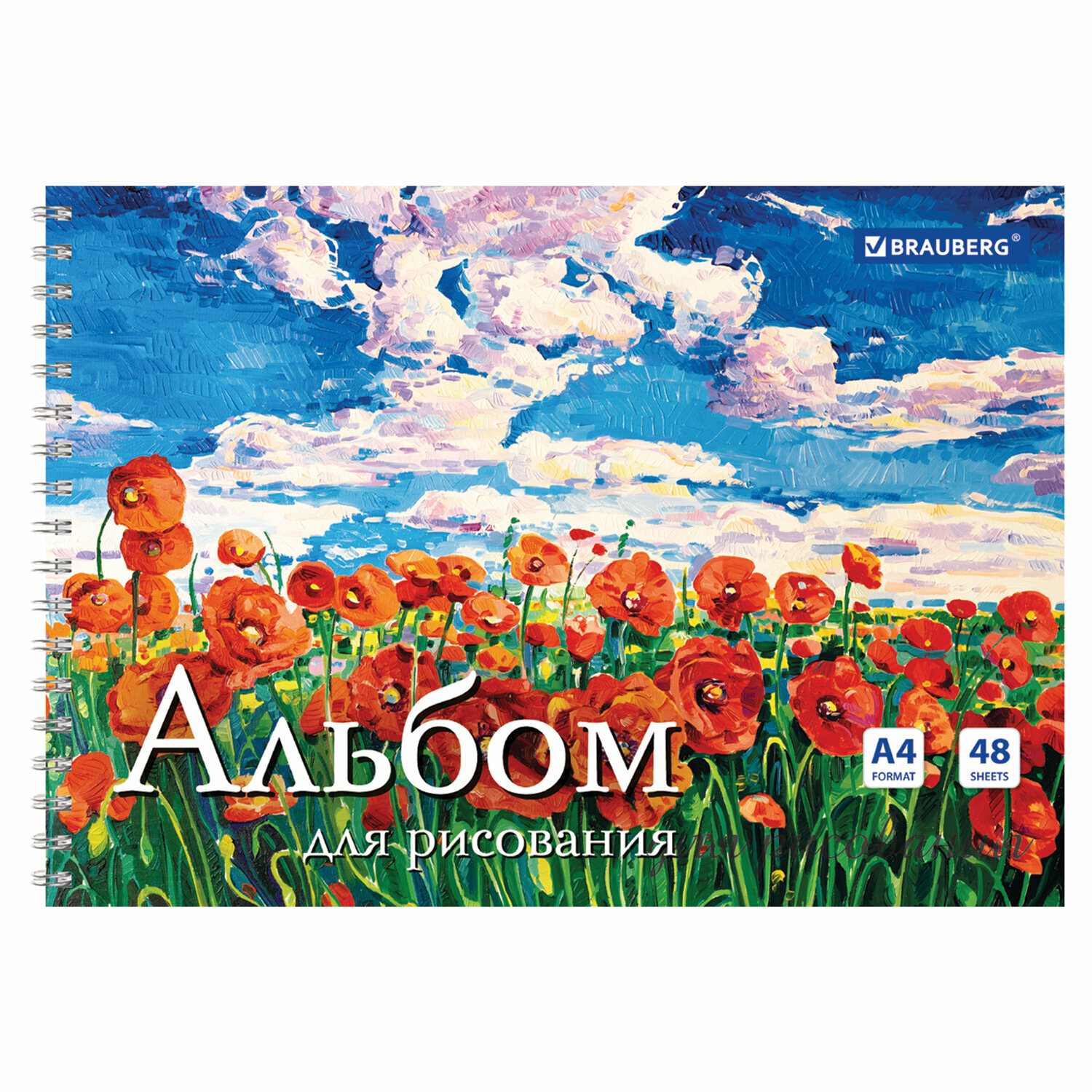 Альбом Brauberg А4 48 лист. 4 шт. - фото 7