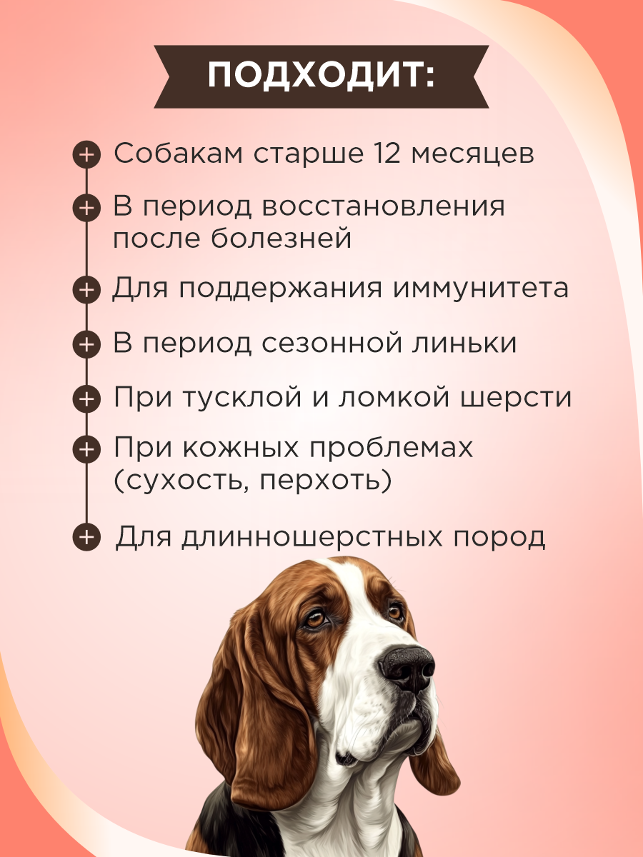 Полезное лакомство для собак GOODR DOG со вкусом норвежского лосося 90 таб. - фото 2
