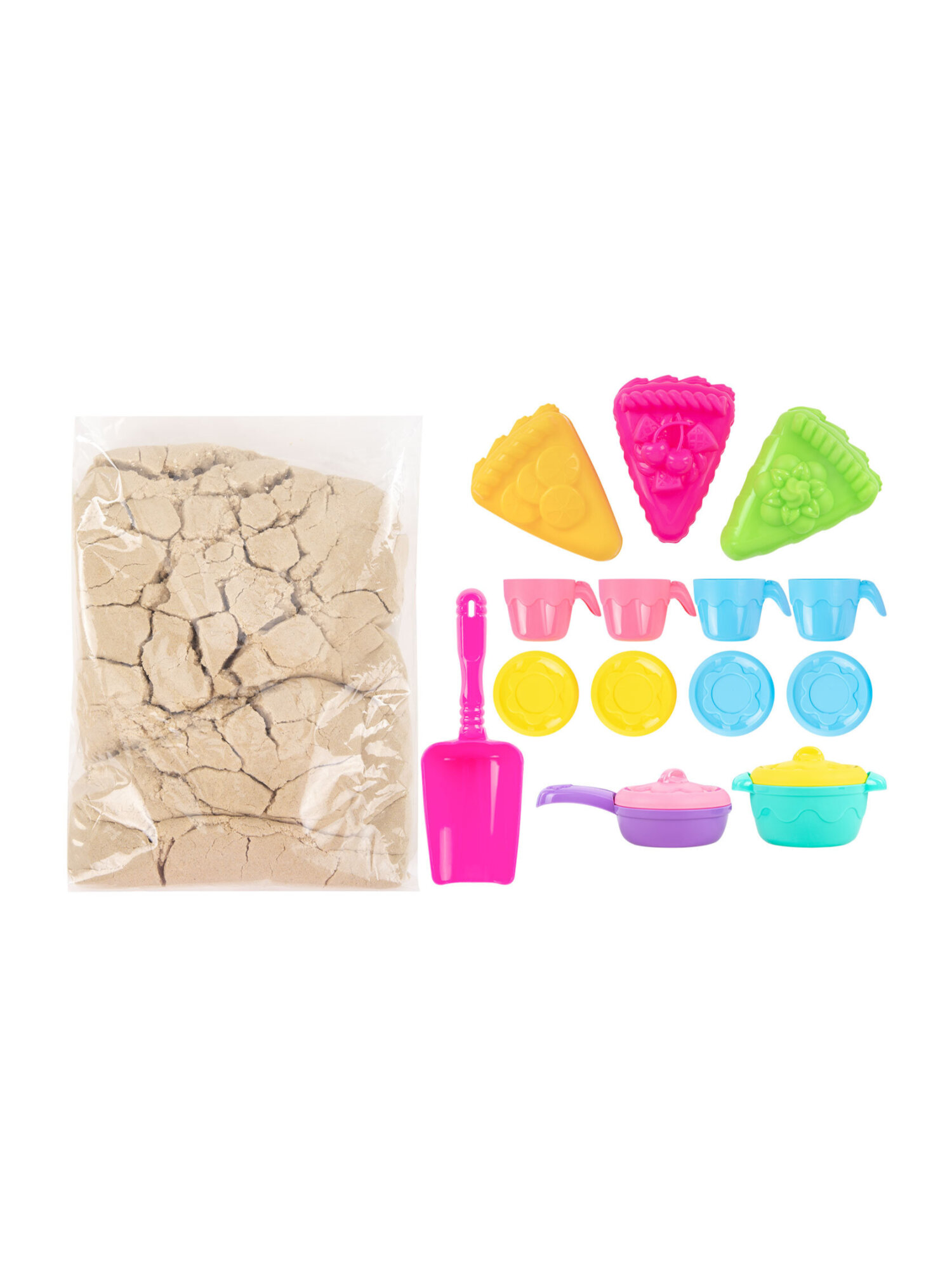 Кинетический песок Brauberg 3 кг - фото 13