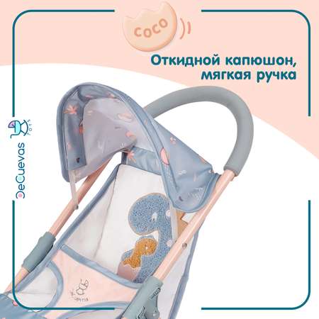 Прогулочная коляска для кукол DeCuevas Toys