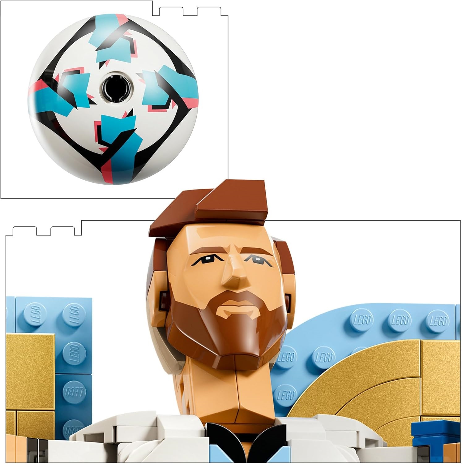 Конструктор LEGO Editions Месси-футбольная легенда 958 дет. - фото 6
