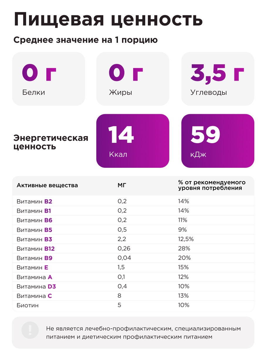 Многокомпонентный препарат Guarchibao Дренаж со вкусом лесные ягоды для похудения - фото 3