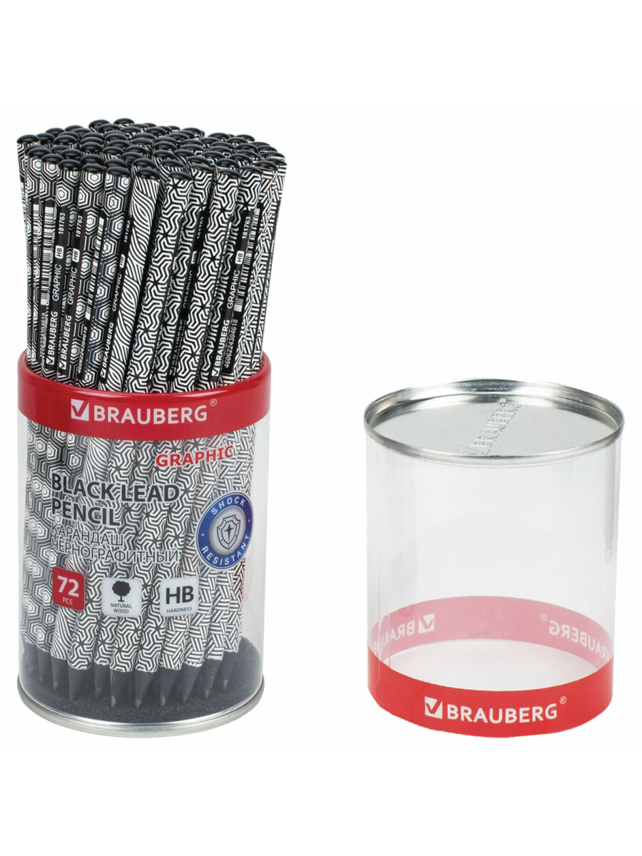 Карандаши чернографитные Brauberg 72 шт. - фото 12