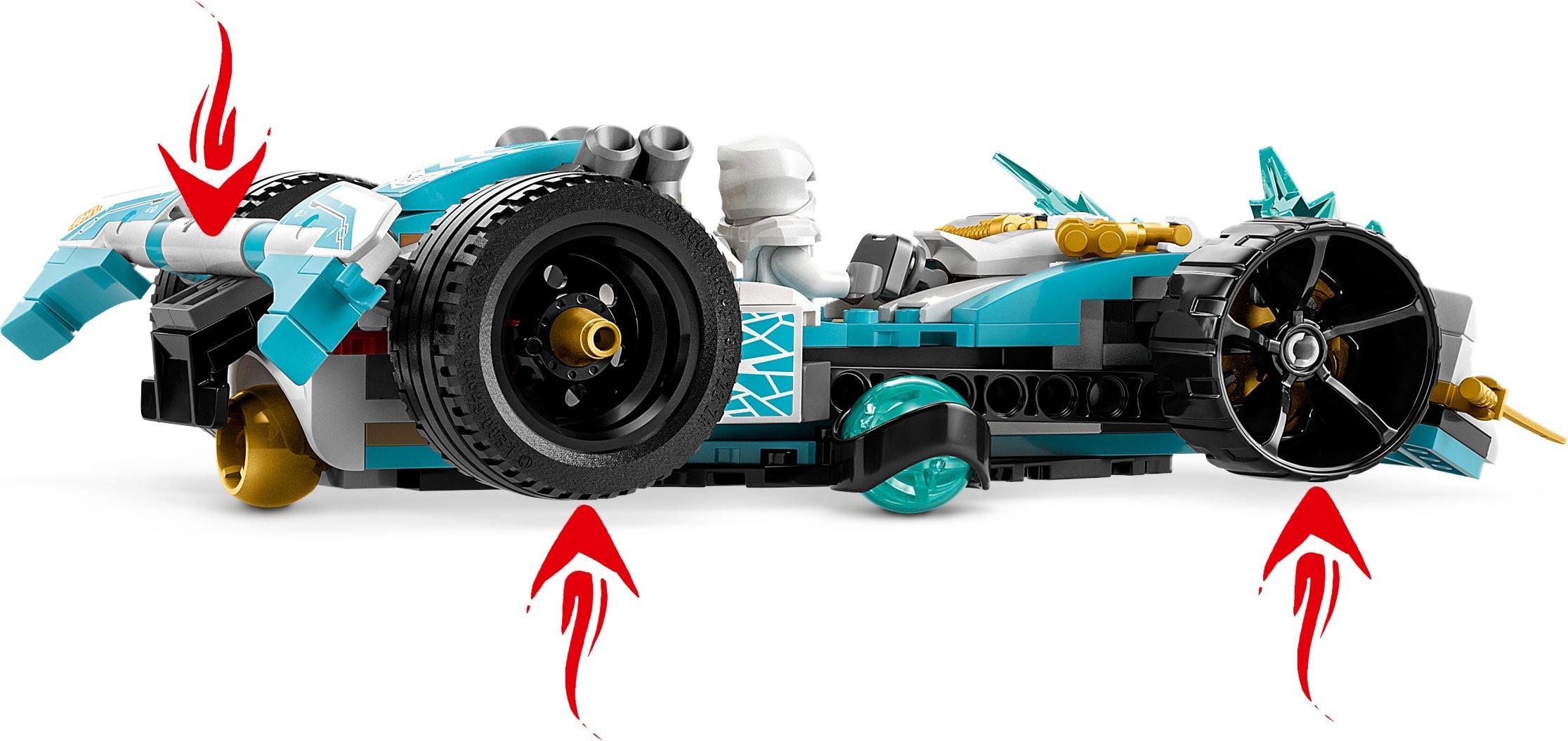 Конструктор LEGO NINJAGO 71791 307 дет. - фото 3