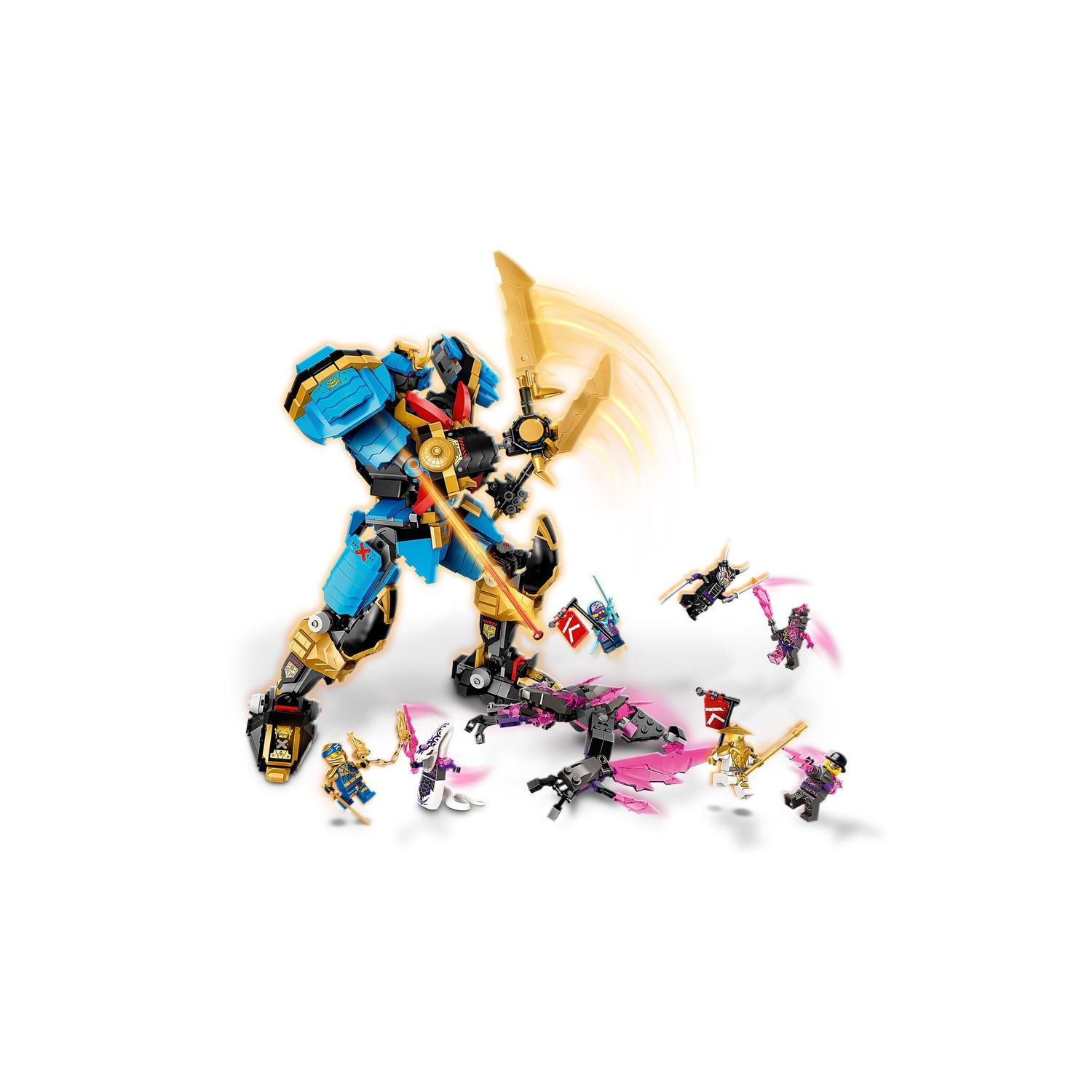 Конструктор LEGO NINJAGO Nyas Samurai X Mech 1003 дет. - фото 4