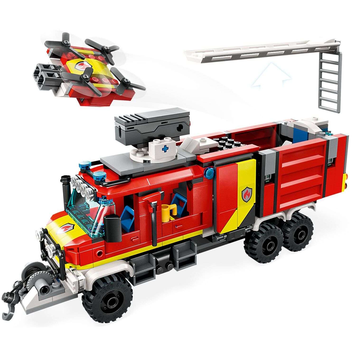 Конструктор LEGO City Машина пожарная 502 дет. - фото 4