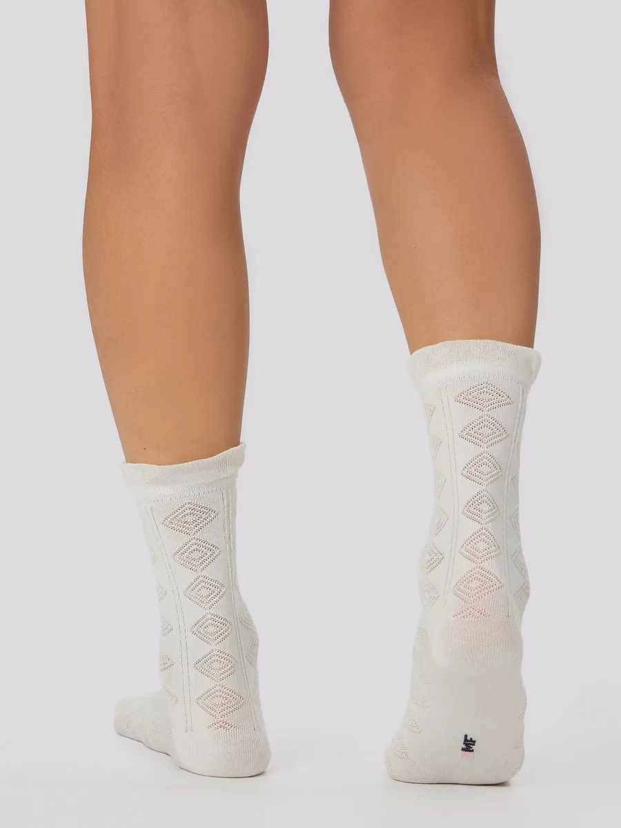 Носки 3 пары Mark Formelle (Марк Формэль) 237A-3113/молочный /нюдовый /капучино/ - фото 8