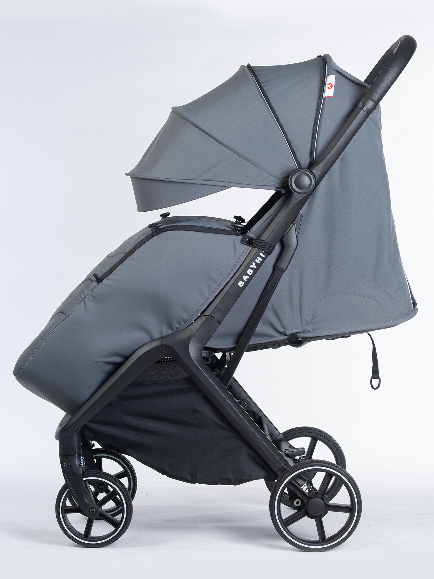 Коляска прогулочная Babyhit Santour серый - фото 3