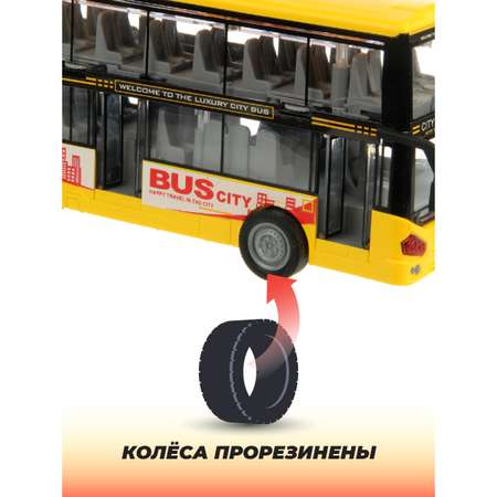 Автобус Veld Co Городской транспорт 1:16 желтый