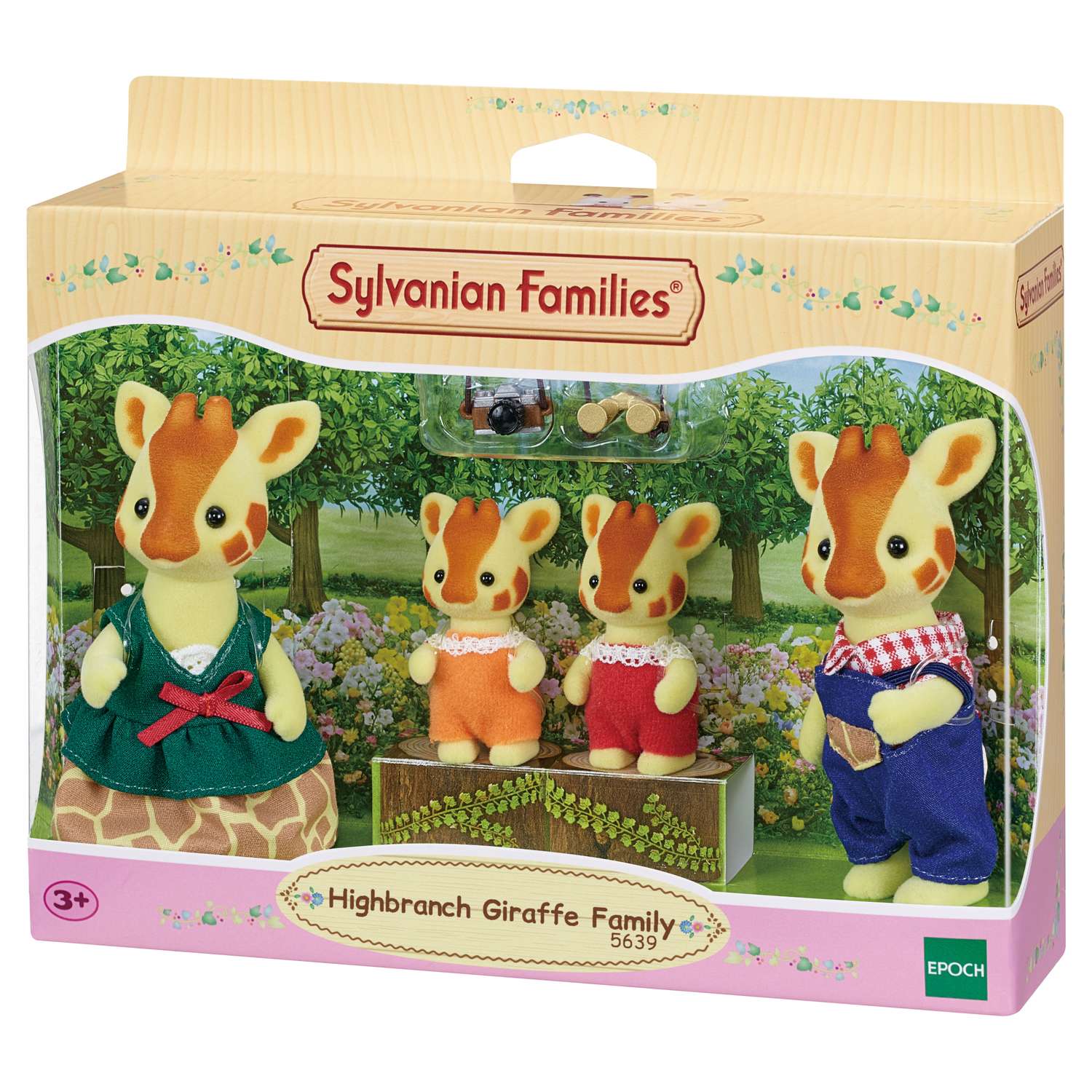 Фигурка Sylvanian Families Семья жирафов - фото 5