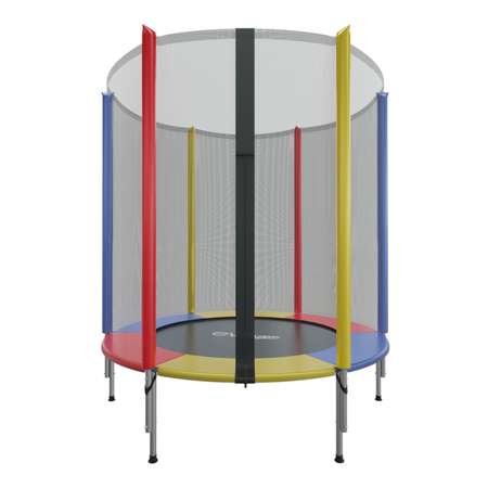 Батут каркасный evo jump EVO jump color 4,5ft с внешней сеткой 140 см