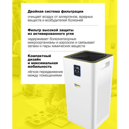 Воздухоочиститель Karcher AF 50 для дома и офиса