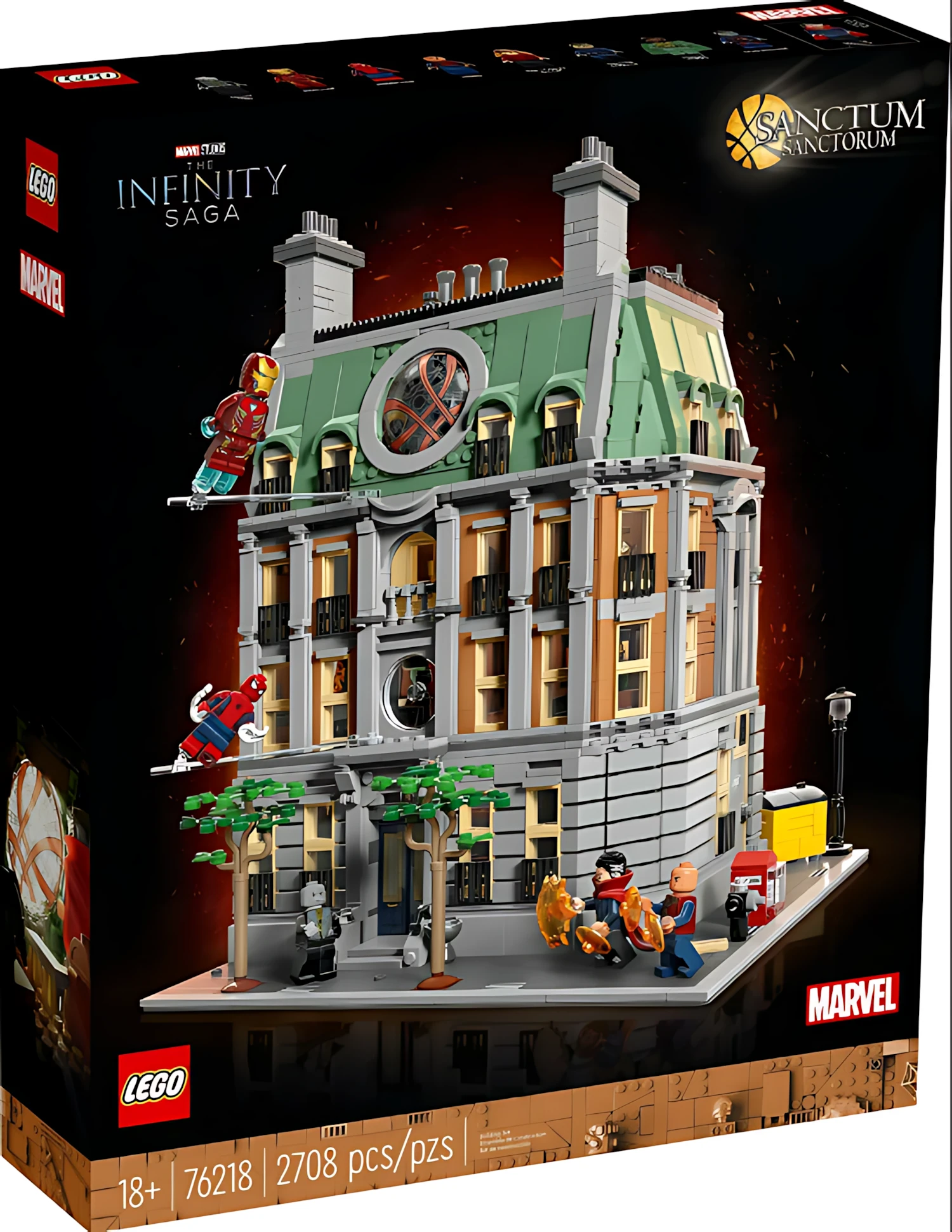 Изображение товара Конструктор LEGO Marvel Санктум Санкторум Доктора Стрэнджа 2672 детали Изображение товара Конструктор LEGO Marvel Санктум Санкторум Доктора Стрэнджа 2672 детали