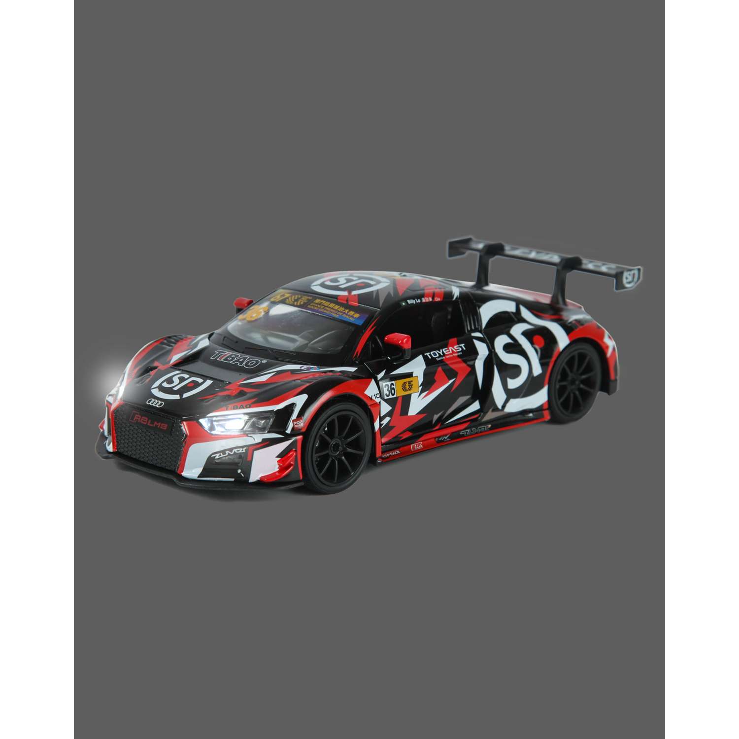 Автомобиль Mobicaro Audi R8 LMS 1:32 - фото 2