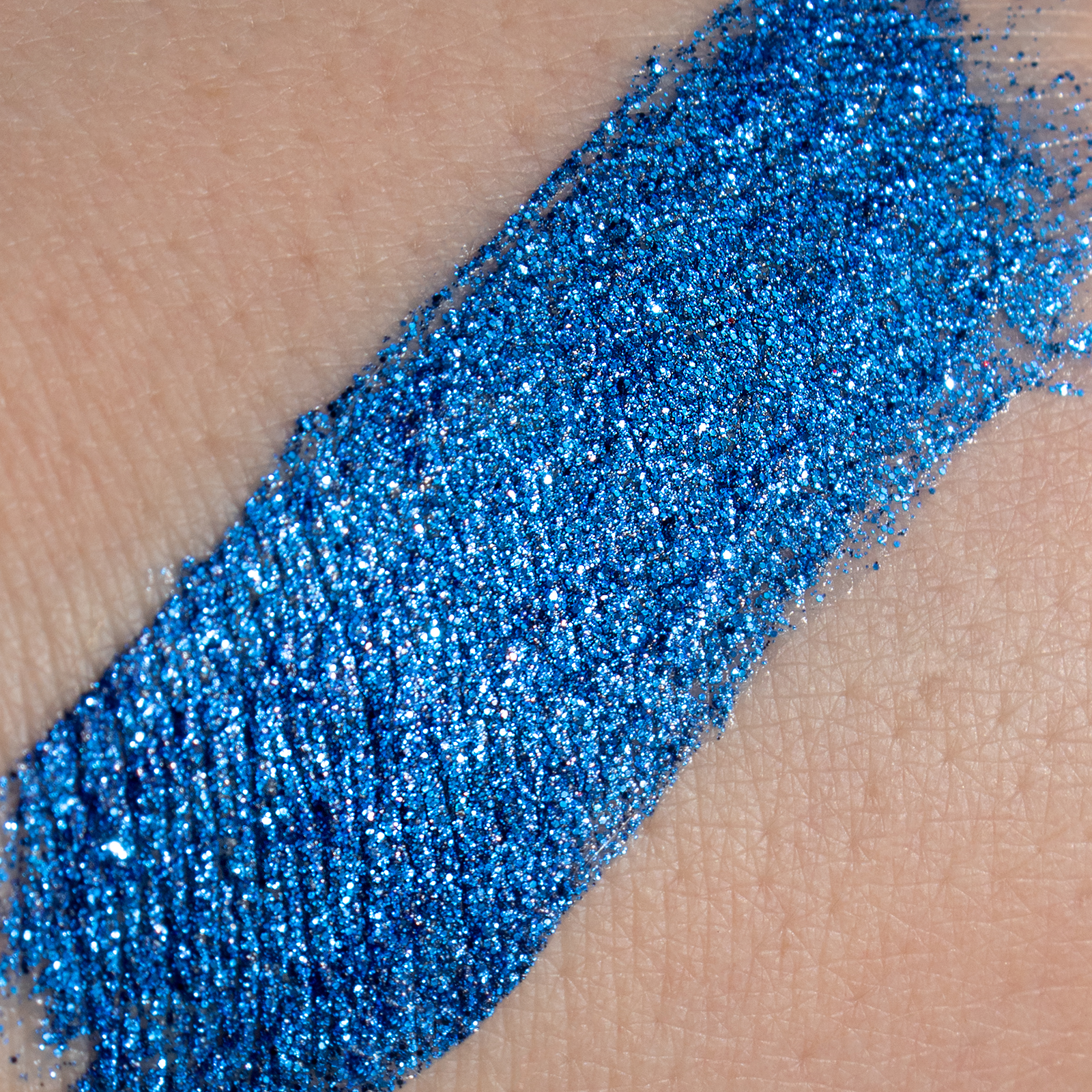 Лайнер блестящая подводка для глаз ХОББИЛАБ с глиттером жидкий сапфир с кисточкой - фото 7