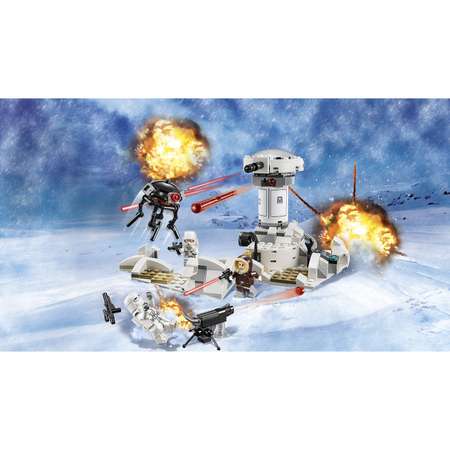 Конструктор LEGO Star Wars Нападение на Хот блочный