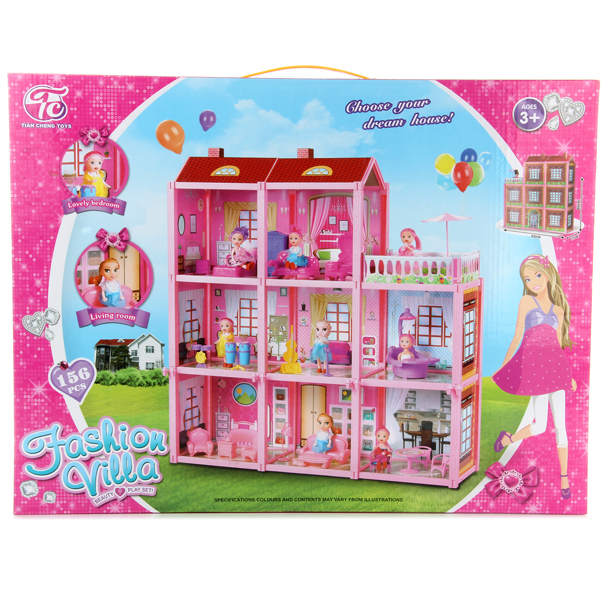 Домик для кукол Veld Co с мебелью 109345 - фото 7