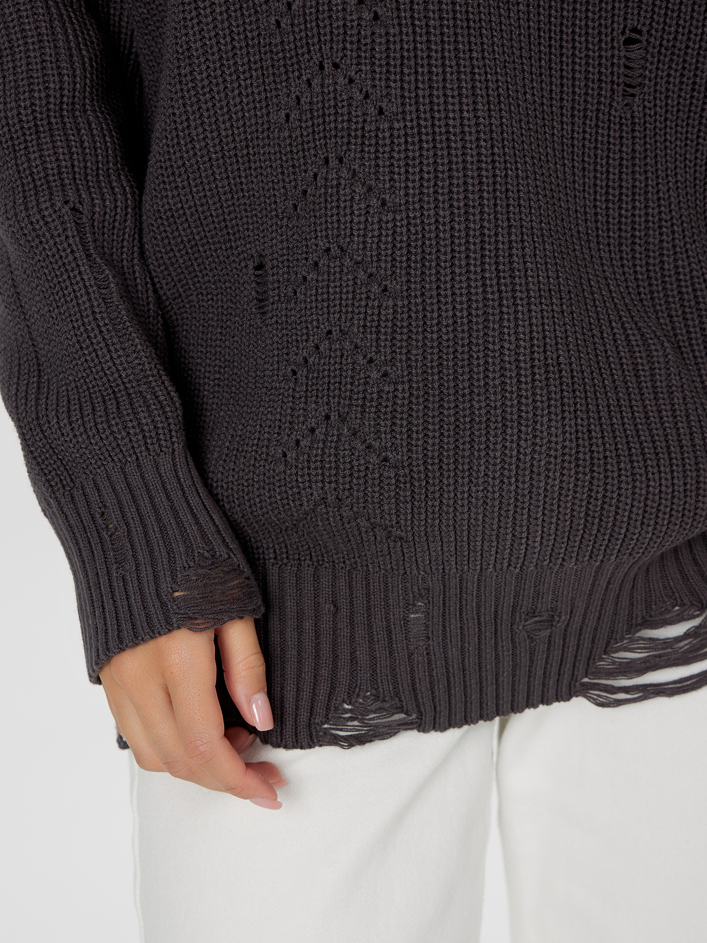 Джемпер Mark Formelle (Марк Формэль) 122632-1/серый - фото 5