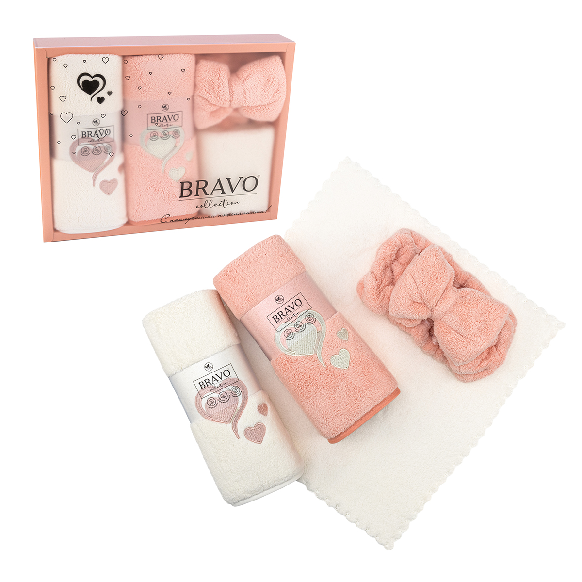 Полотенце BRAVO Нежность 4 шт. - фото 4
