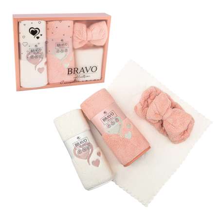 Полотенце BRAVO Нежность 4 шт.