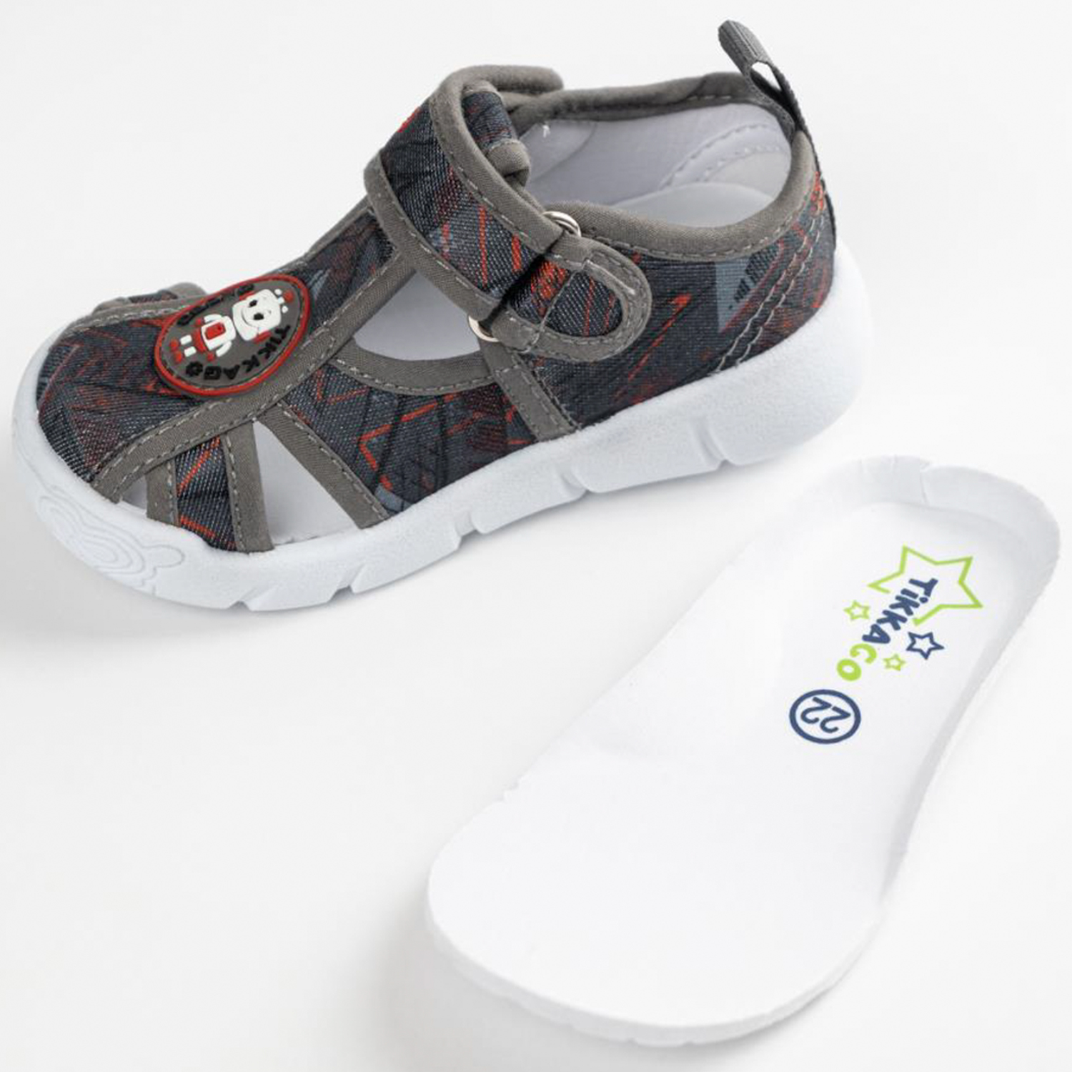 Сандалии TikkaGo 7N05_241016_grey - фото 6